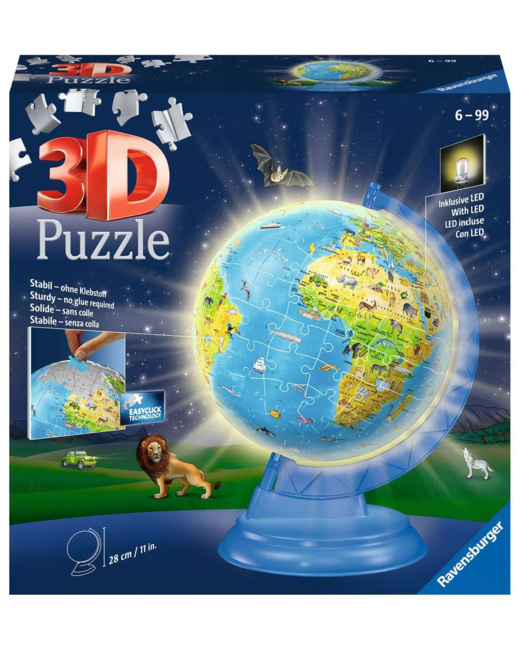 Puzzle Globe illuminé - de 6 ans