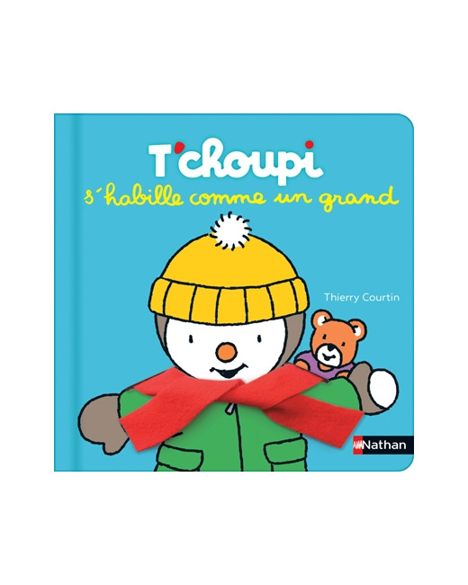 Livre T'choupi s'habille comme un grand