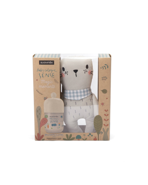 Coffret Baby Cologne Sense avec peluche