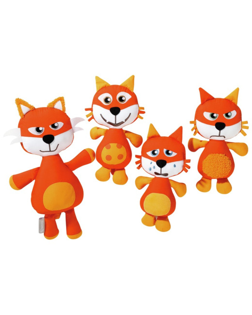 Famille sweety renard le papa et ses renardeaux
