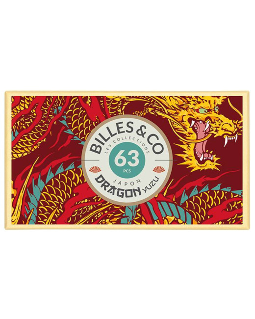 Coffret de 63 billes Dragon Yuzu