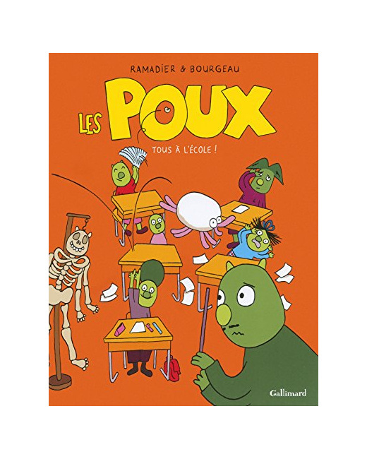 Livre Les Poux: Tous À L'École ! (2) (Hors Serie Bd) (French Edition)