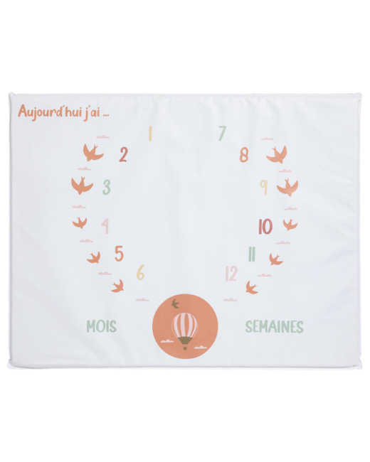 Tapis de jeu en PVC avec étapes bébé