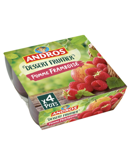 Compote Dessert fruitier - Pomme framboise