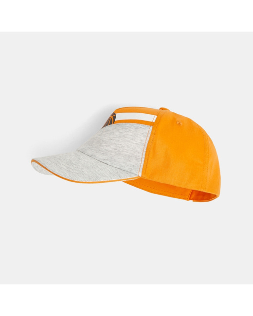 Casquette basket bicolore jaunes garçon