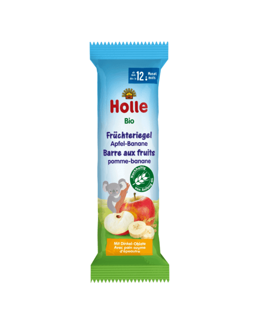 Barre bio aux fruits pomme-banane