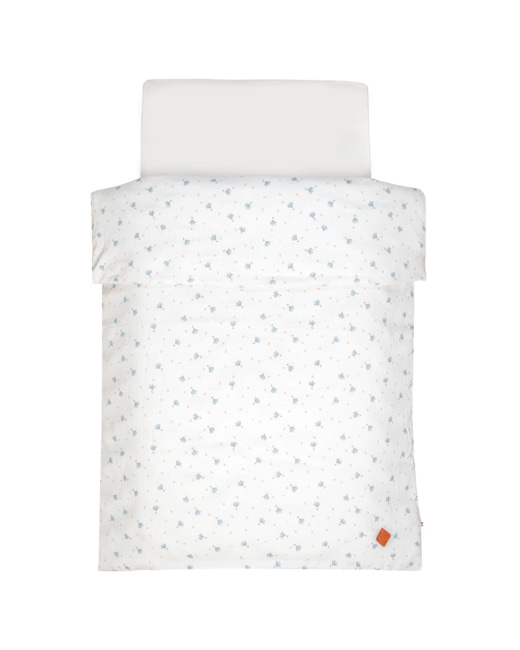 Housse de couette en gaze de coton, Bleuet