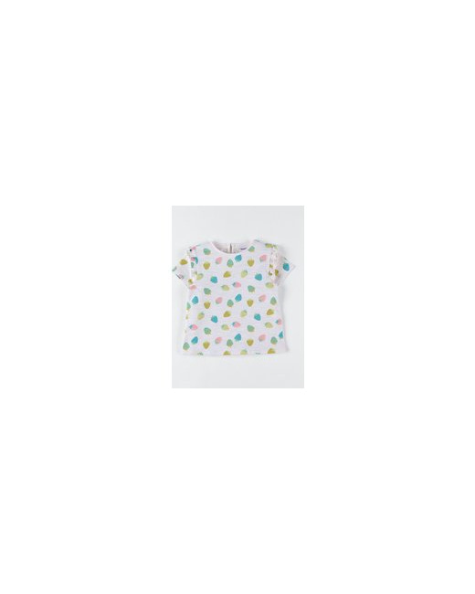 T-shirt imprimé fraise à courtes manches