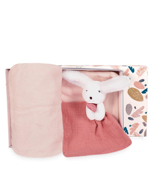 Plaid et doudou Happy