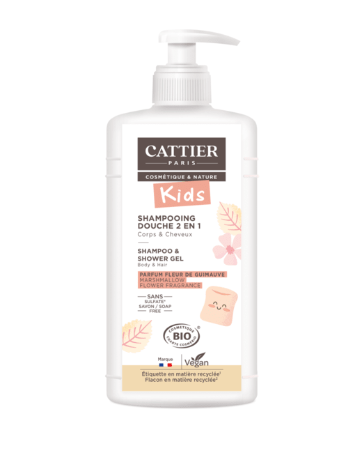 Shampooing douche 2 en 1 - parfum fleur de guimauve