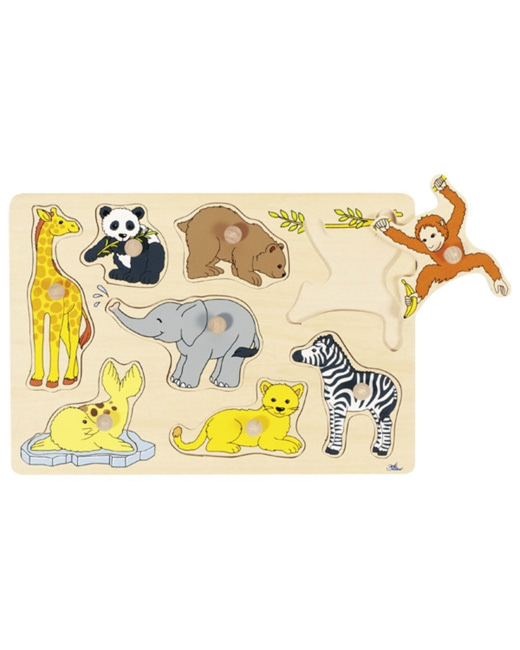 Puzzle à boutons Animaux sauvages
