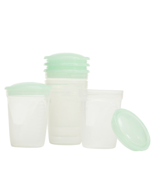 Lot de 5 pots de conservation de 200ml