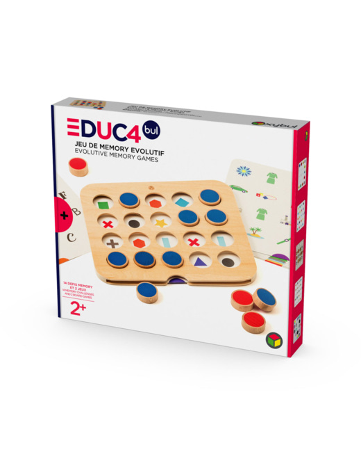 Jeu de memory évolutif 2 en 1