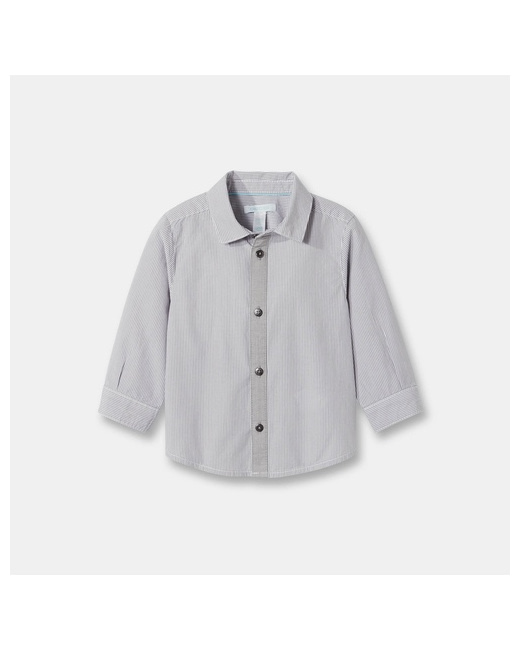 Chemise rayée grise