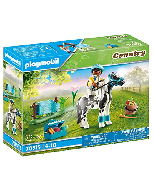 Playmobil Country - Cavalier et poney Lewitzer