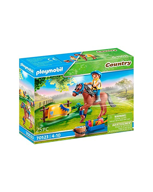 Playmobil Country - Cavalier avec poney brun