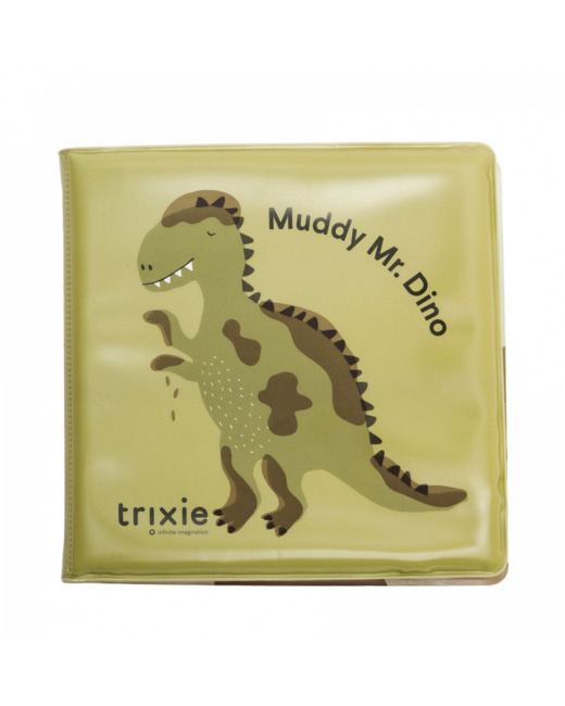 Livre de bain qui change de couleur les aventures de mr. dino dans la boue