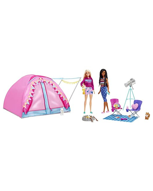 Tente Barbie Vive le camping