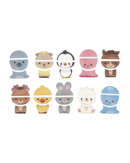 Jouet de bain Mix et Match animaux