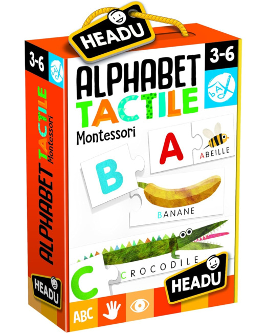 Alphabet Tactile Montessori