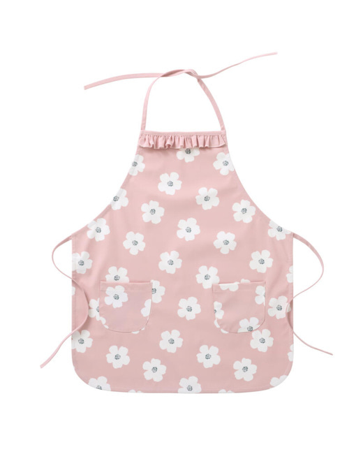 Tablier de cuisine froufrou à fleurs