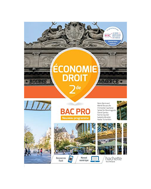 Économie-Droit 2de Bac Pro - Cahier de l'élève - Éd.2020