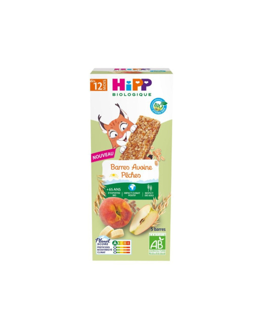 Barres Avoine et Pêche Bio
