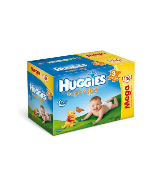 HUGGIES Super-Dry T3 4-9 kg