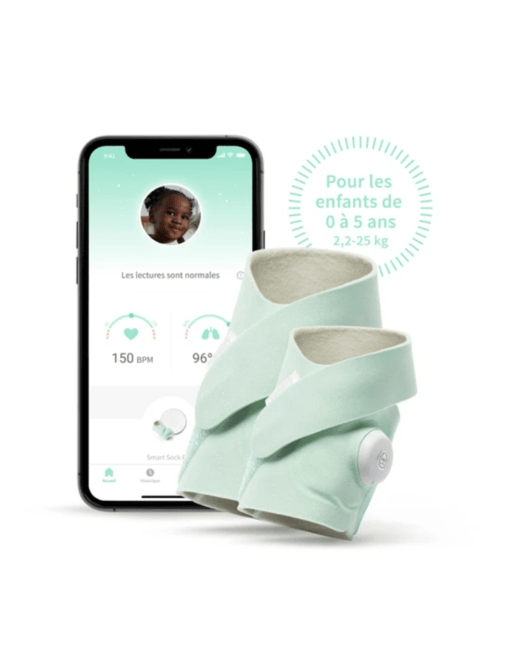 Owlet Smart Sock Plus - Système de surveillance intelligent pour bébé