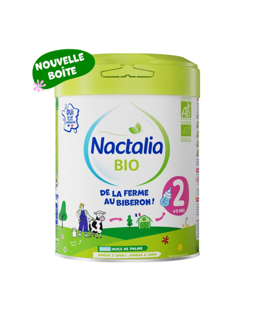 Lait bio infantile 2ème âge 6-12 mois