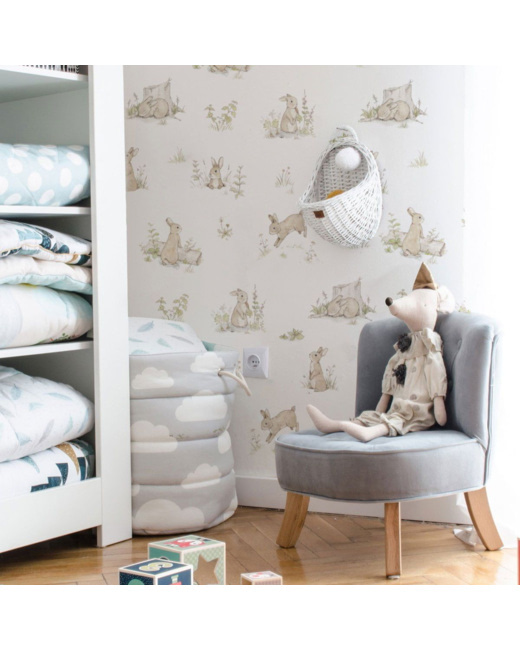 Papier peint enfants Rabbit Day