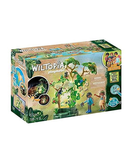 Playmobil Wiltopia - Forêt tropicale avec veilleuse