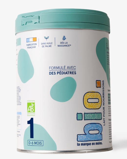 Lait pour nourrisson bio 1er âge de 0 à 6 mois