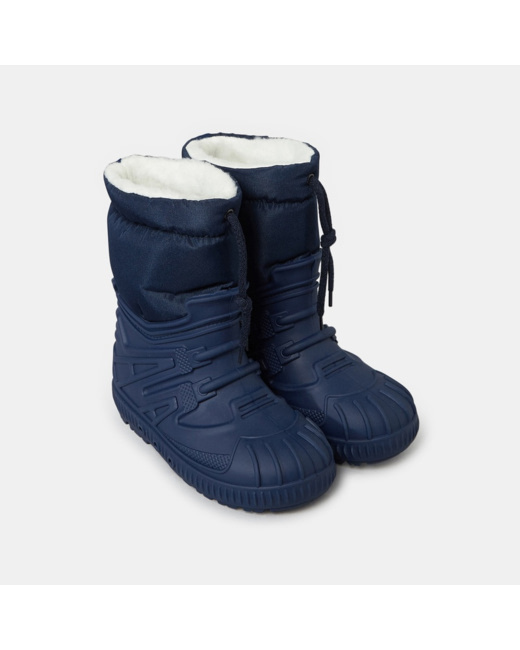 Bottes après-ski bleues garçon