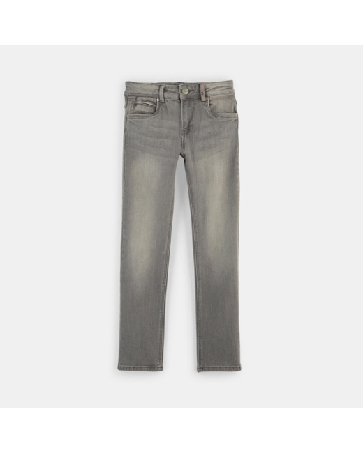 Jean slim hyper résistant gris garçon