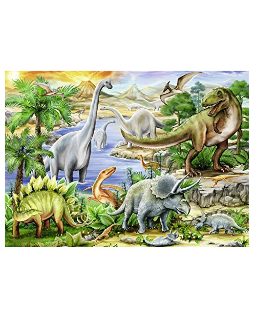 Puzzle - Dinosaures - 60 pièces