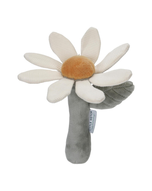 Hochet peluche fleur Little Farm