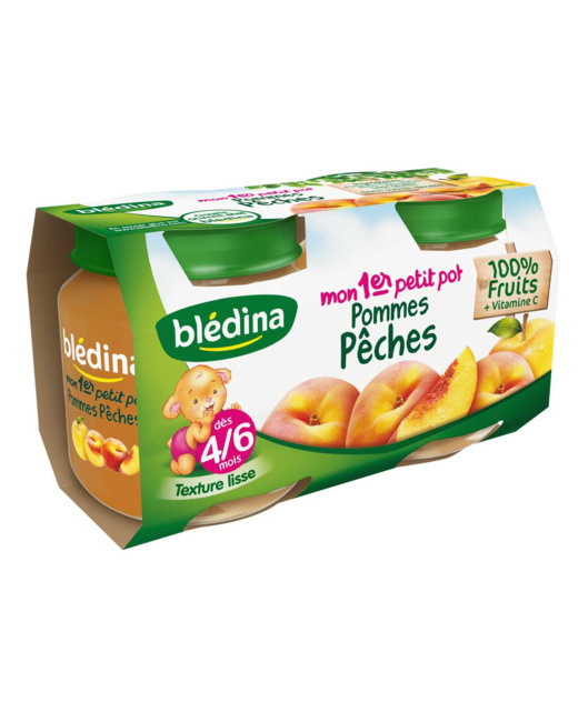 Mon 1er Petit Pot Pommes Pêches 2x130g