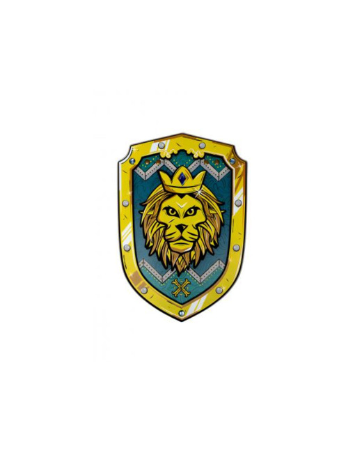 Bouclier de guerrier cœur de lion
