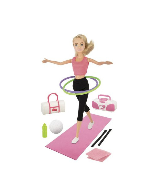 Poupée Professeure de fitness 29 cm