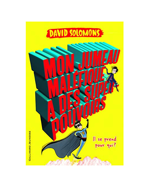 Livre Mon Jumeau Maléfique A Des Super-Pouvoirs