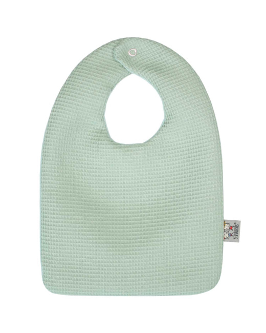 Bavoir bébé en coton nid d'abeille