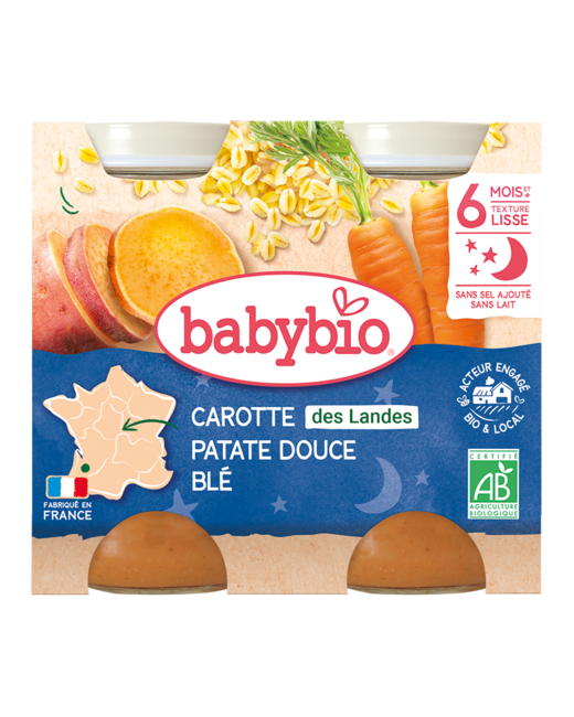 Carotte des Landes Patate douce Blé