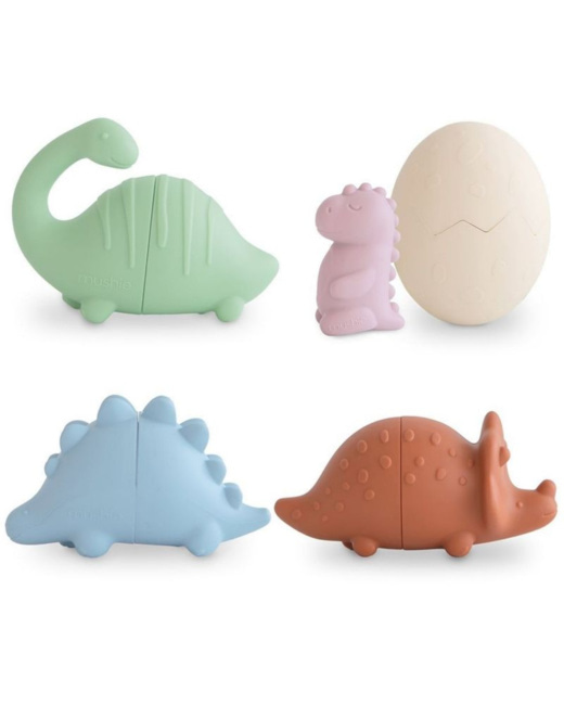 Lot de 4 jouets de bain Dino
