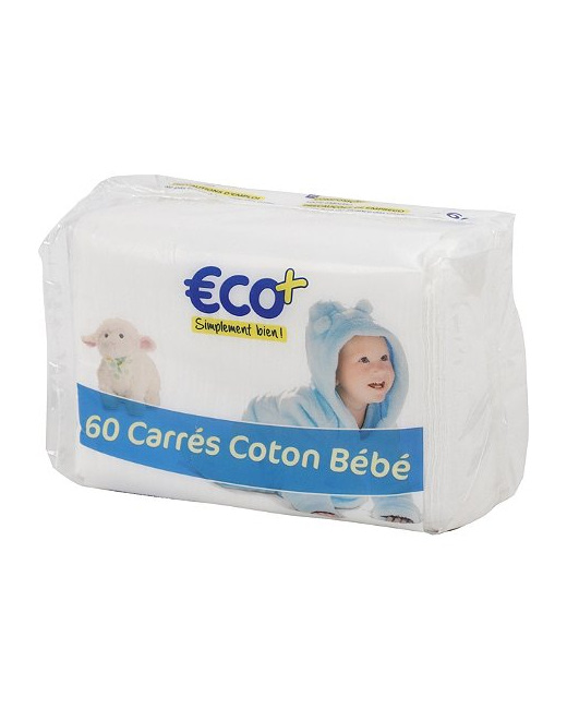 Carrés coton bébé