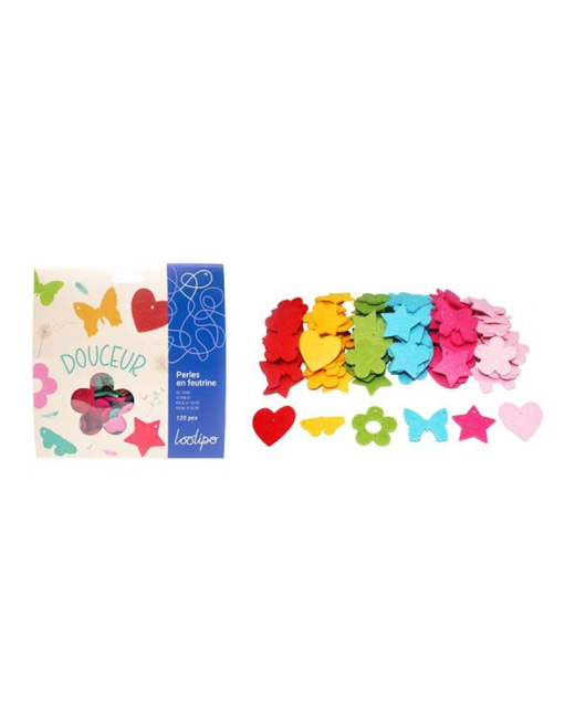 Maxi Pack Perles En Feutrine
