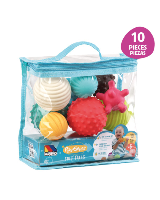 Jeu de blocs Boules Play&Sense 10 pièces