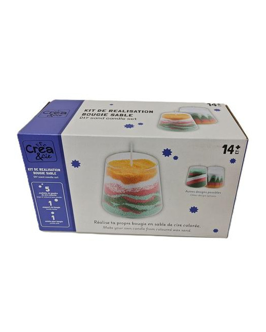 Kit de réalisation bougie sable