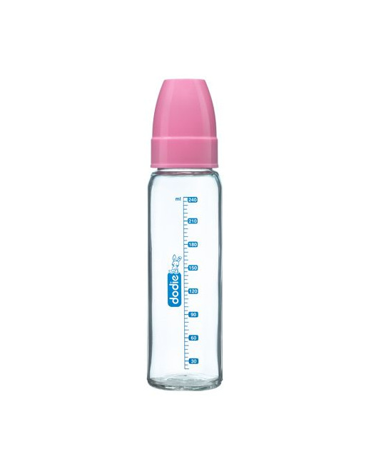 Biberon verre anti-colique L'ORIGINAL col étroit 240 ml