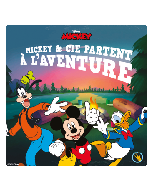 Livre audio Mickey & Cie partent à l'aventure